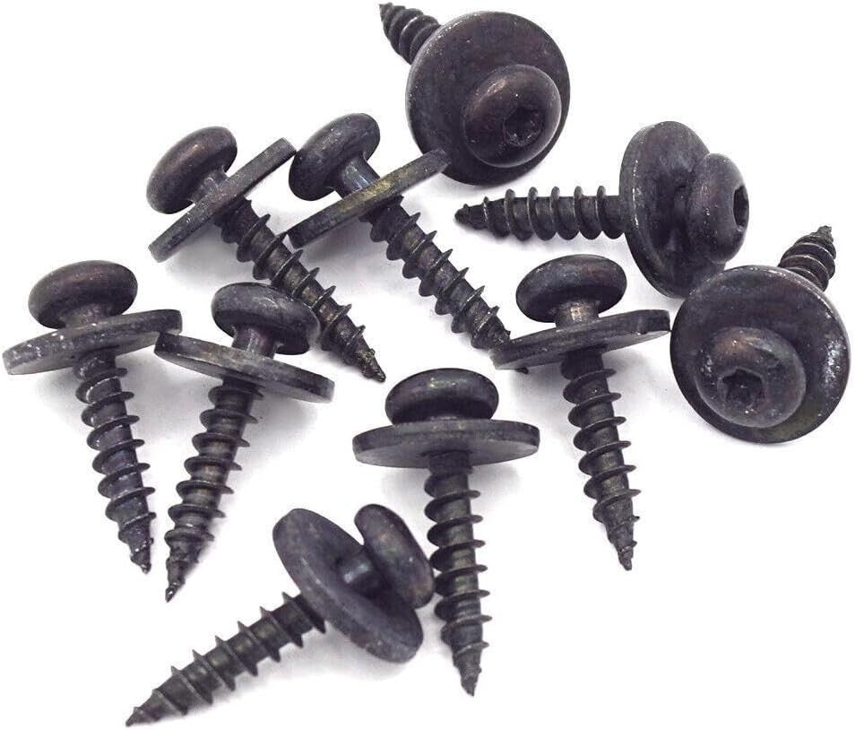 Citroen Trim Panel Screw M5 Coarse Thread Self Tapping Bolt Captive Washer x5pcs9