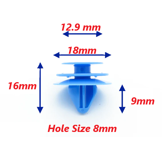 Interior Trim Clips for Nissan X-Trail Pathfinder GT-R 350Z 0155309131 x101