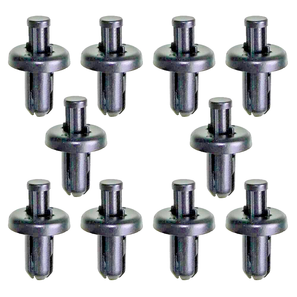 5mm Plastic Rivet Trim Clips x10 Subaru Impreza Forrester Legacy BRZ Outback STI3