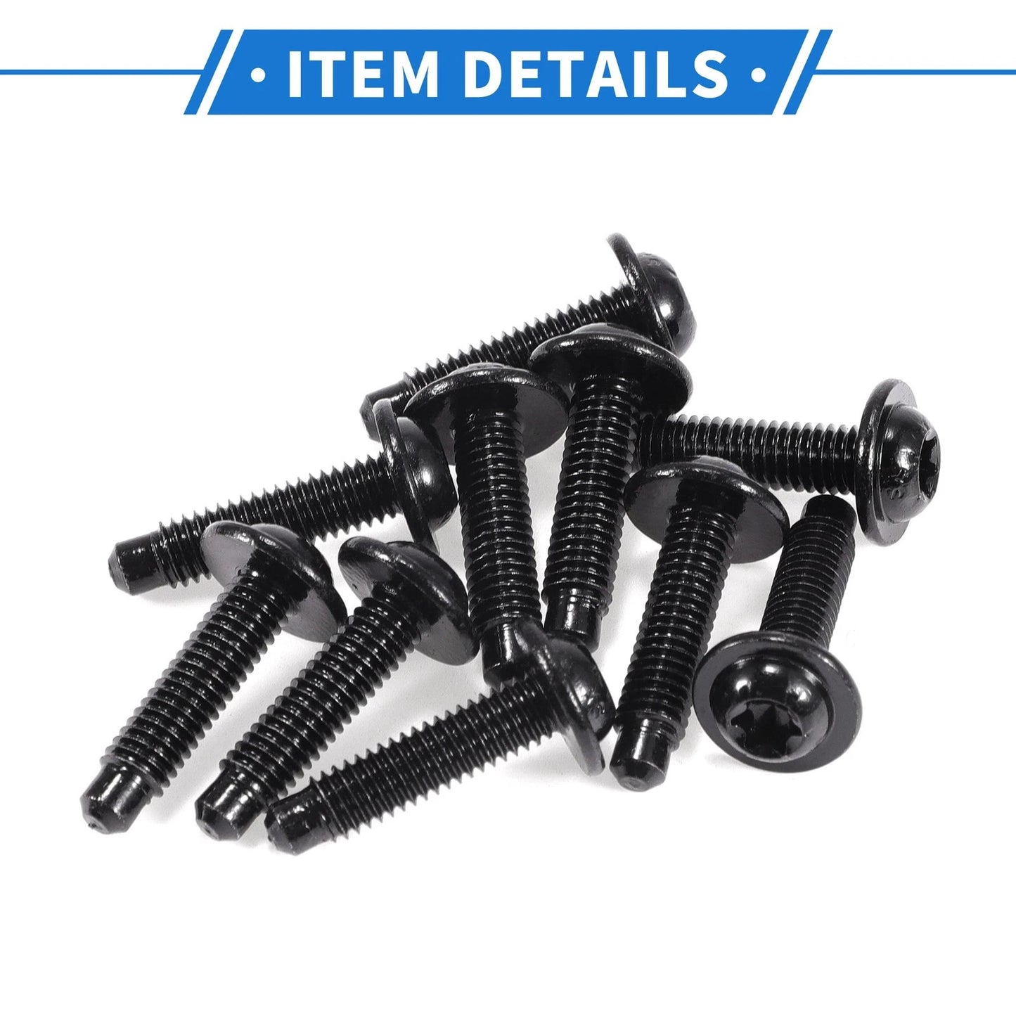 SEAT Torx Bolt - M6x30mm N90969901 - Fits VAG VW Audi Seat Skoda Bentley Pack 1510