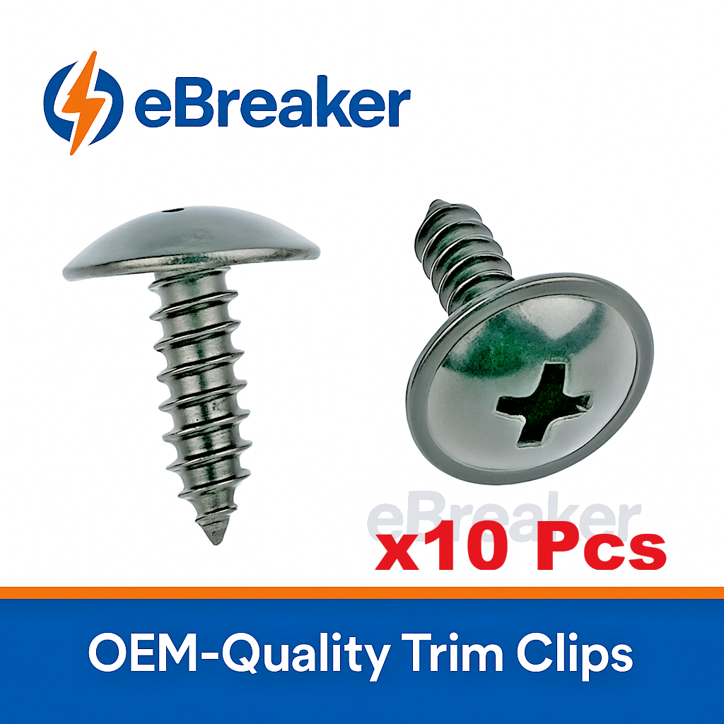 Bodywork Trim Panel Fixing Self tapping M5 Automotive Screw, 10pc All Car & Van.0