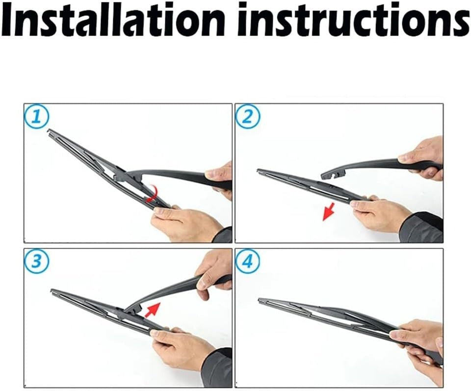 Rear Wiper Blade Refill BMW 1 Series Hatchback F20 & F21 From  2010 Onwards13