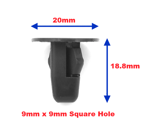TOYOTA Screw Grommet Fixing Clip Fastener Wheel Arch Splash Guard Trim Panel x151
