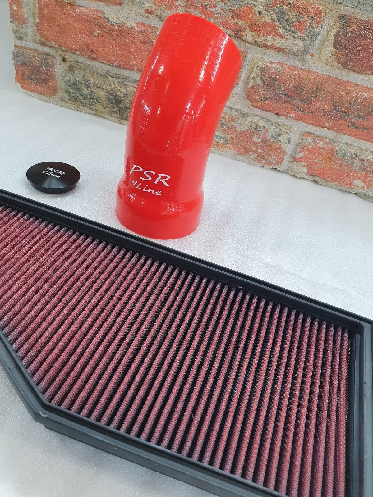 Porsche 997 Performance Induction Upgrade Air Filter & Resonator Box Kit RED3
