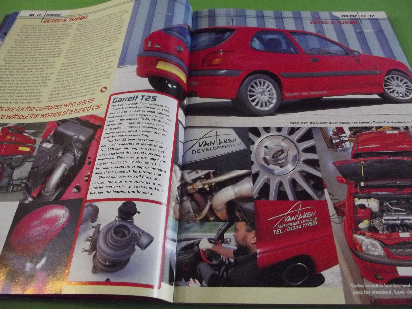 FAST FORD MAGAZINE SEPTEMBER 2002  #C5 RS ESCORT BODYKIT2