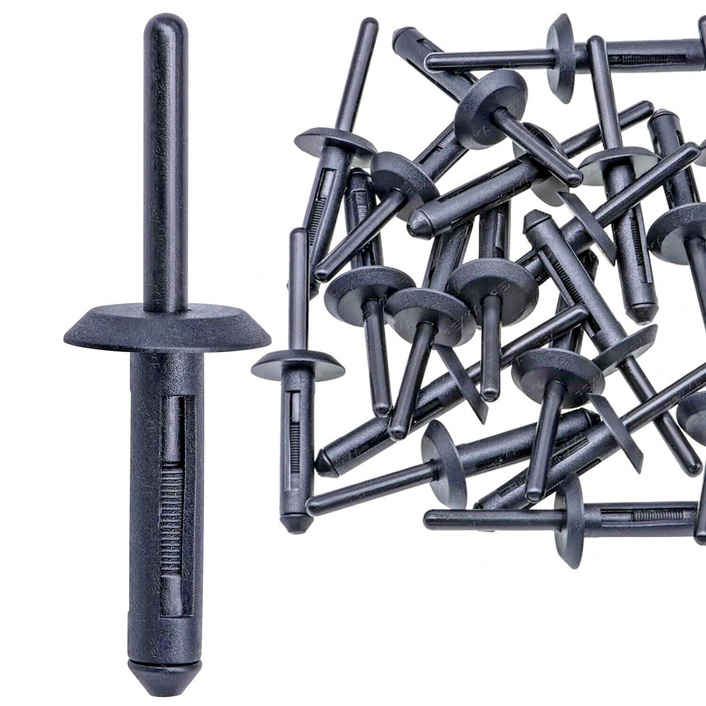 BMW X3 X5 X6 F25 E71 Wheel Arch Flare Trim Clips 07142151750 Blind Rivet 6mm x207