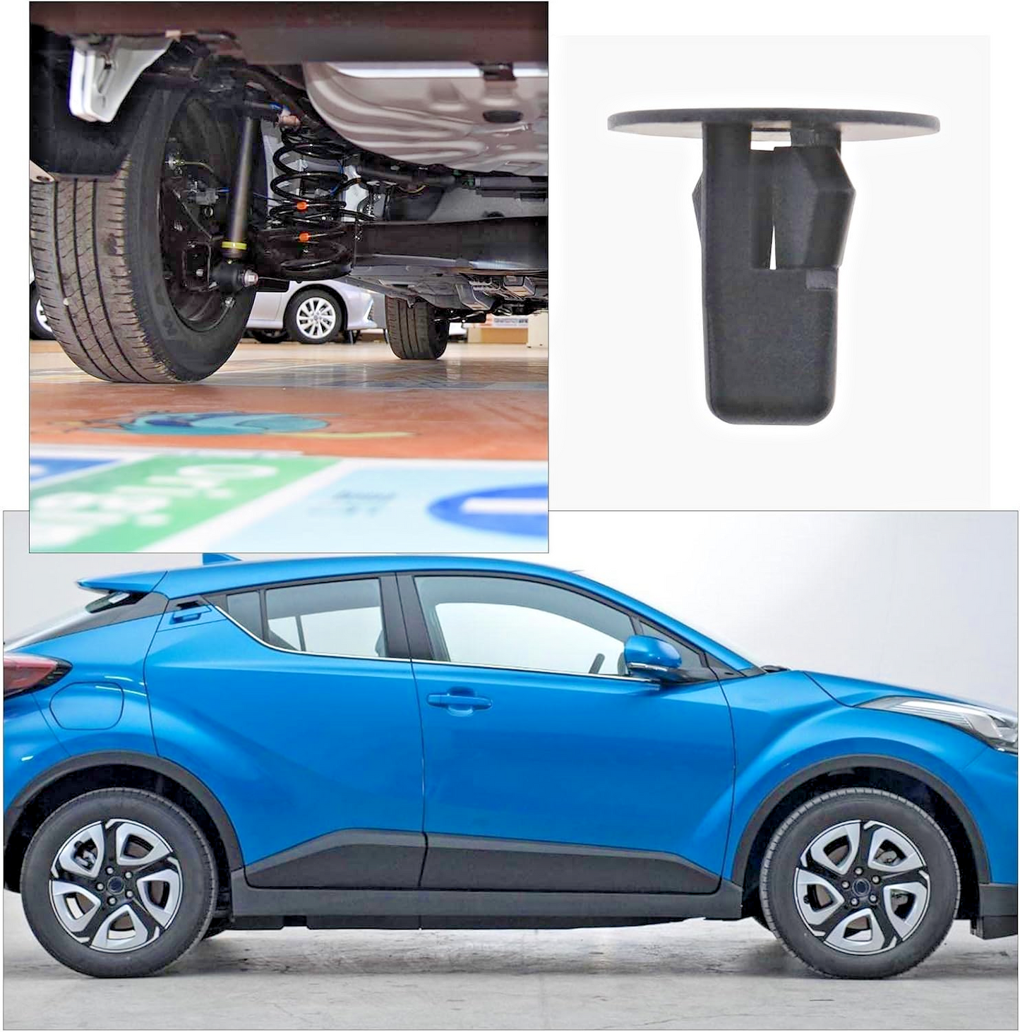 LEXUS Screw Grommet Fixing Clip Fastener Wheel Arch Splash Guard Trim Panel x10.15