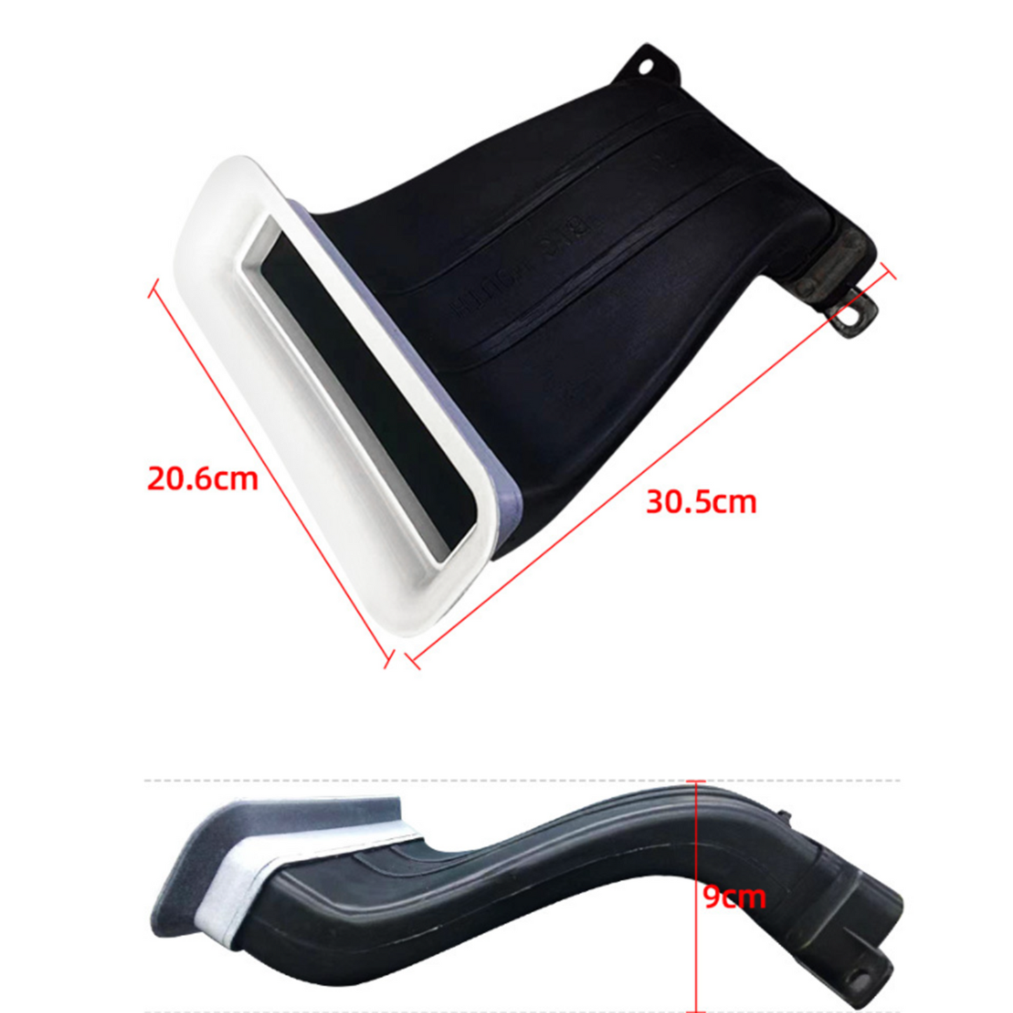Big Mouth Ram Air Intake Fit Focus Mk3 RS / ST Turbo Models 2012-2018 WHITE2