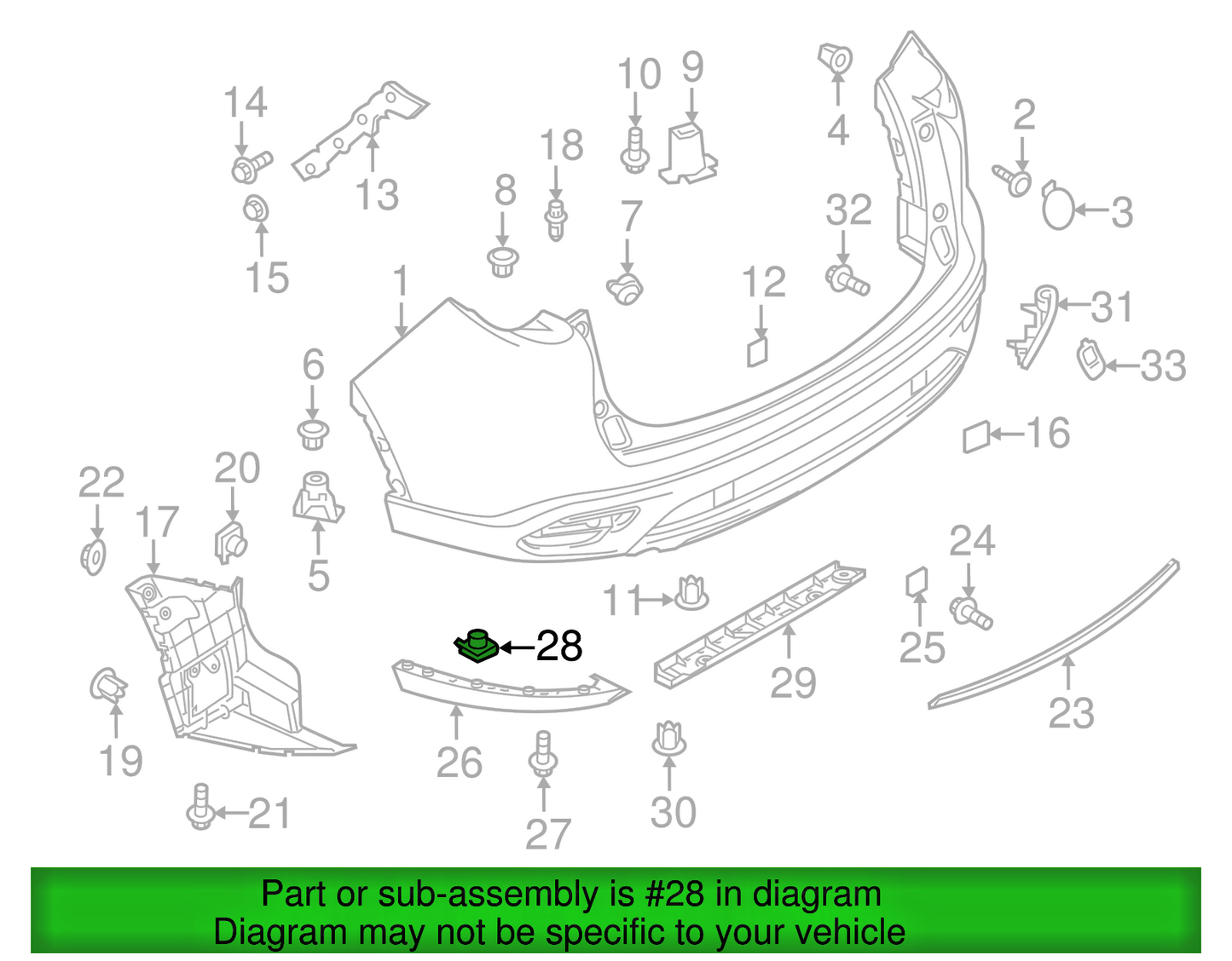 MAZDA Wheel Arch Splash Guard Undertray Bumper Trim clips x10 #OEN C27450133 MX55