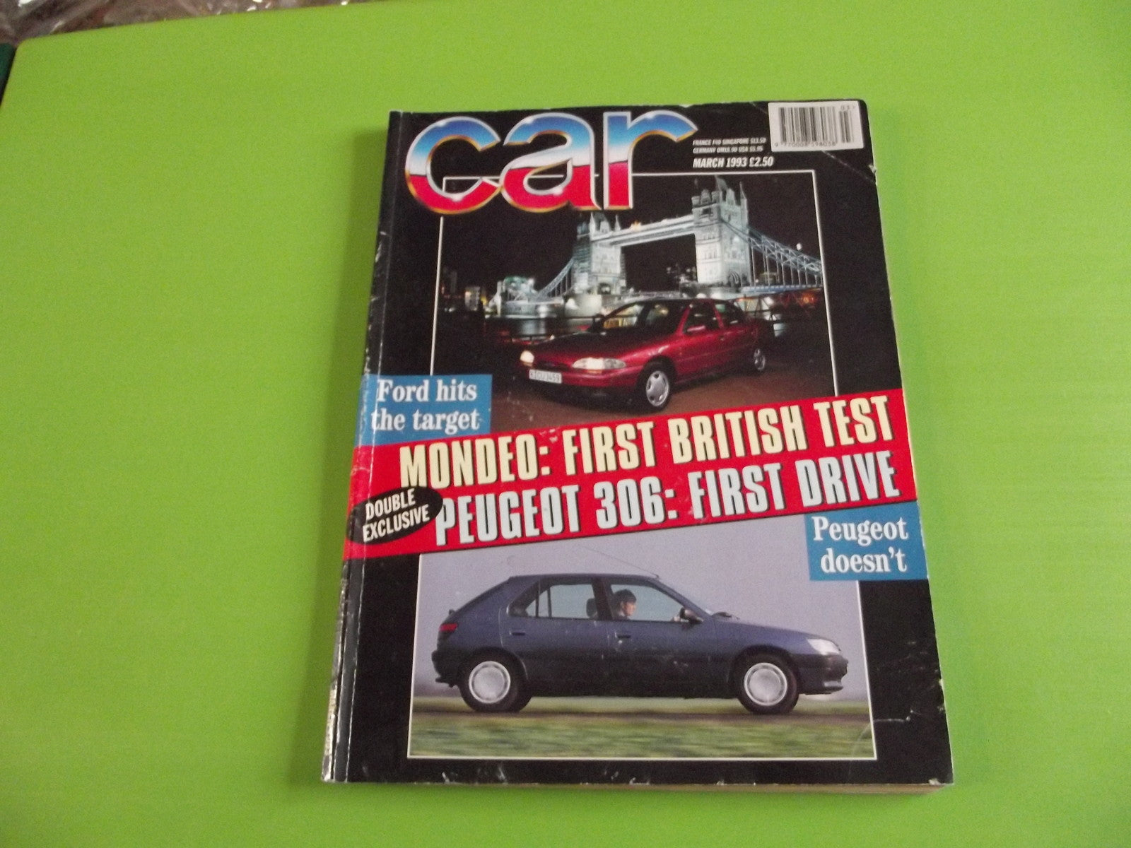 CAR MAGAZINE MARCH 1993 #c10