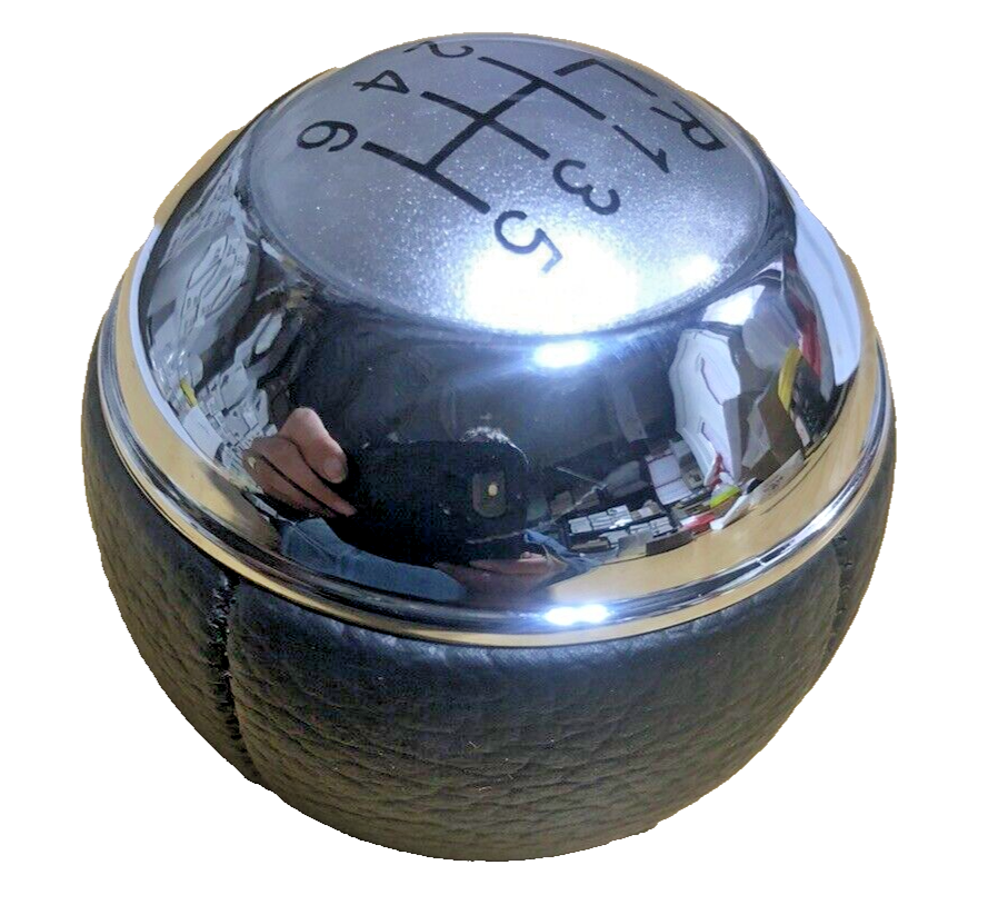 MINI Cooper S R53 6 Speed Gear Shift Knob Leather NEW3