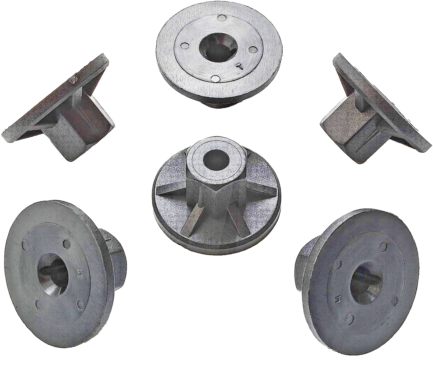 UNDERTRAY ARCH LINER SIDE SKIRT TRIM & BUMPER FIXING NUT AUDI N90757901 10Qty6