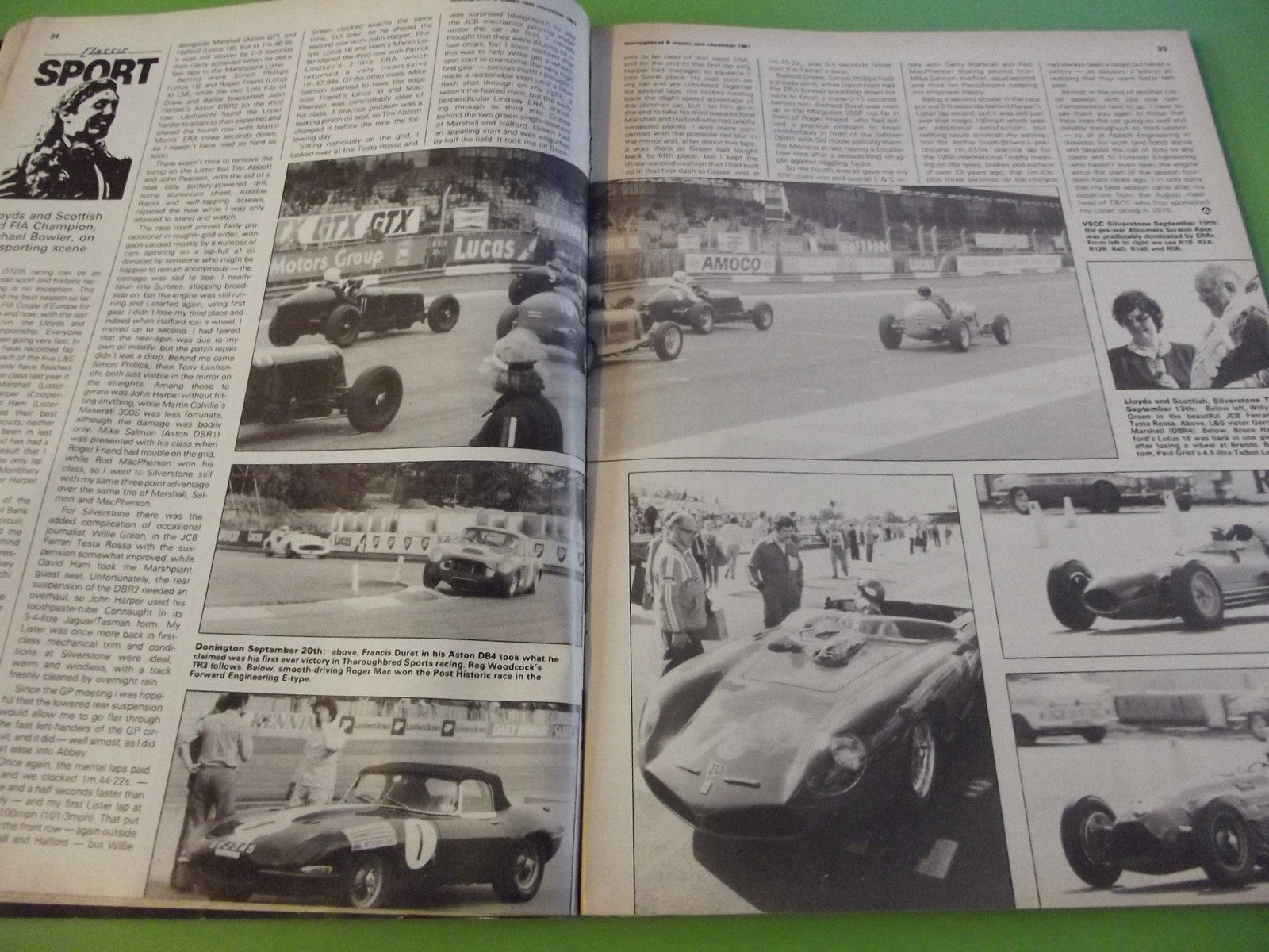 THOROUGHBRED AND CLASSIC CARS MAGAZINE NOVEMBER 1981 #C42