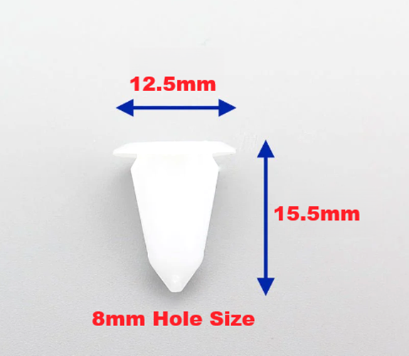 BMW Insulated Screw Grommet, Trim Panel Secure Mounting Clip Fastener 1998 On 201