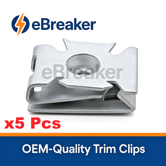 SEAT Speed Nut Undertay Splashguard Trim & Interior Panel Fastener M5 Clip x 5pc0