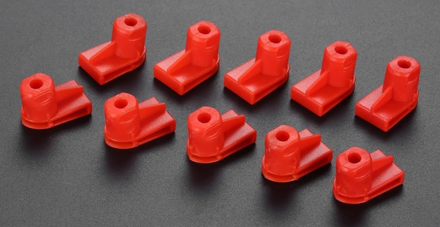 VAUXHALL Bumper Bodywork Interior Trim Panel Plastic Fastener Angled Grommet x1516