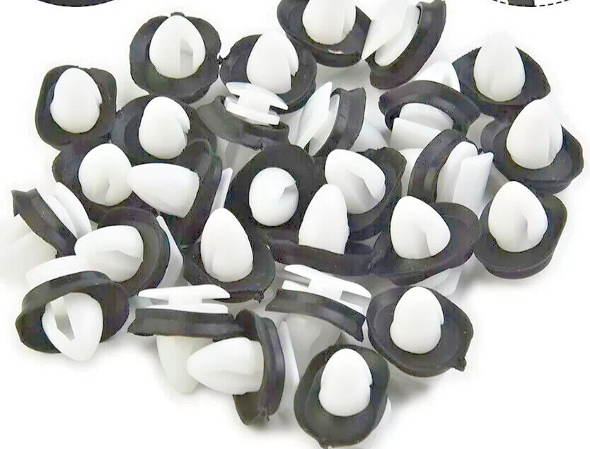 FIAT Exterior Side Trim Clip x15 Pcs Fiat # 71728806 Ducato 1 2 3 Fiorino Qubo19