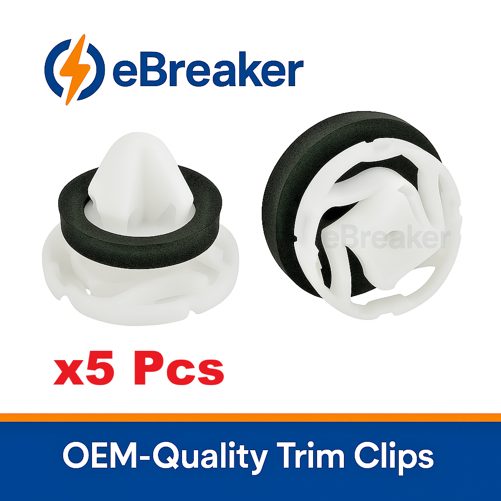 RENAULT Door Card Panel Interior Trim Sprung Head Fastener Clips - Pack of 5 Pcs0