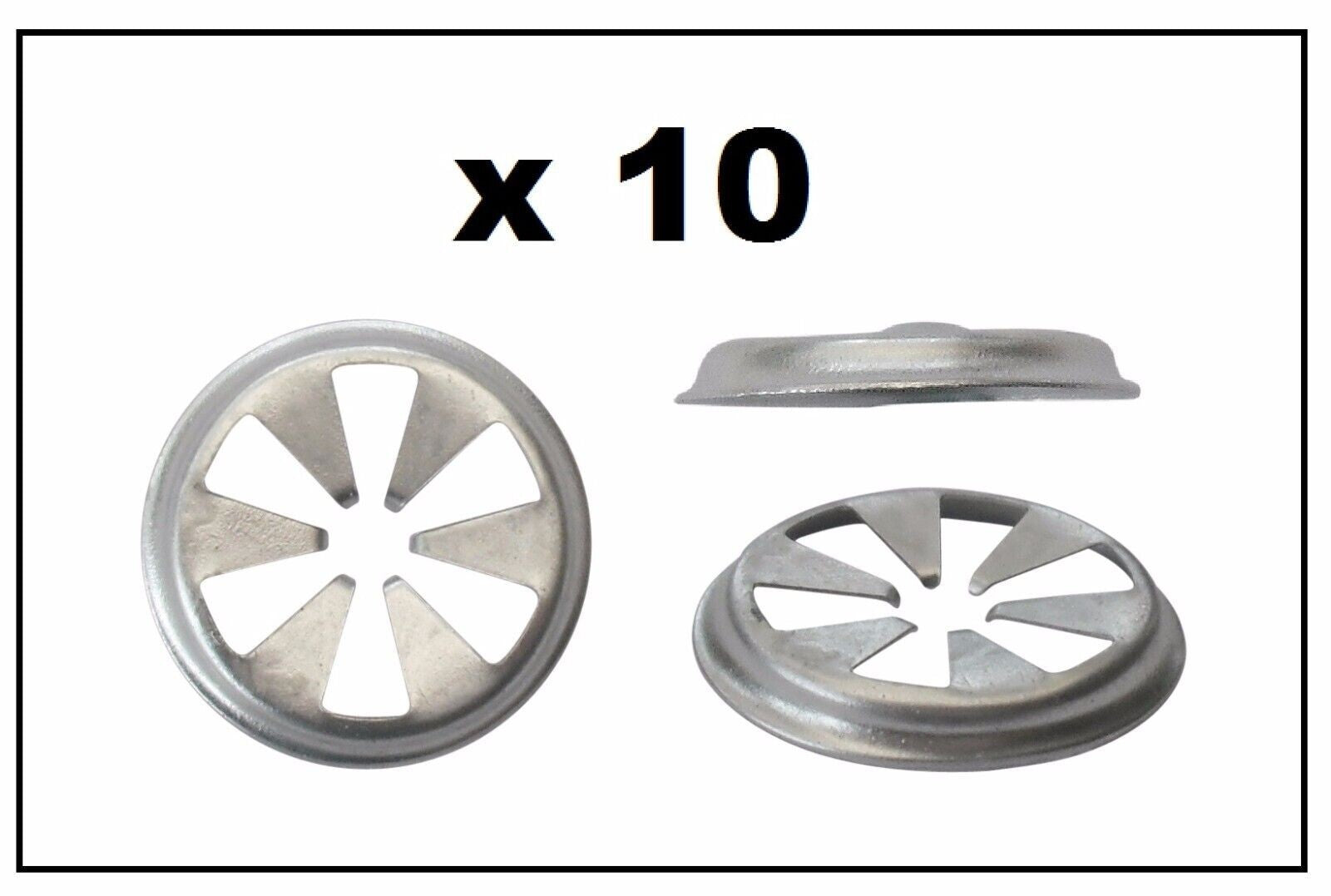 FORD Under Bonnet Sound Deadening Clip Star Washers X 109