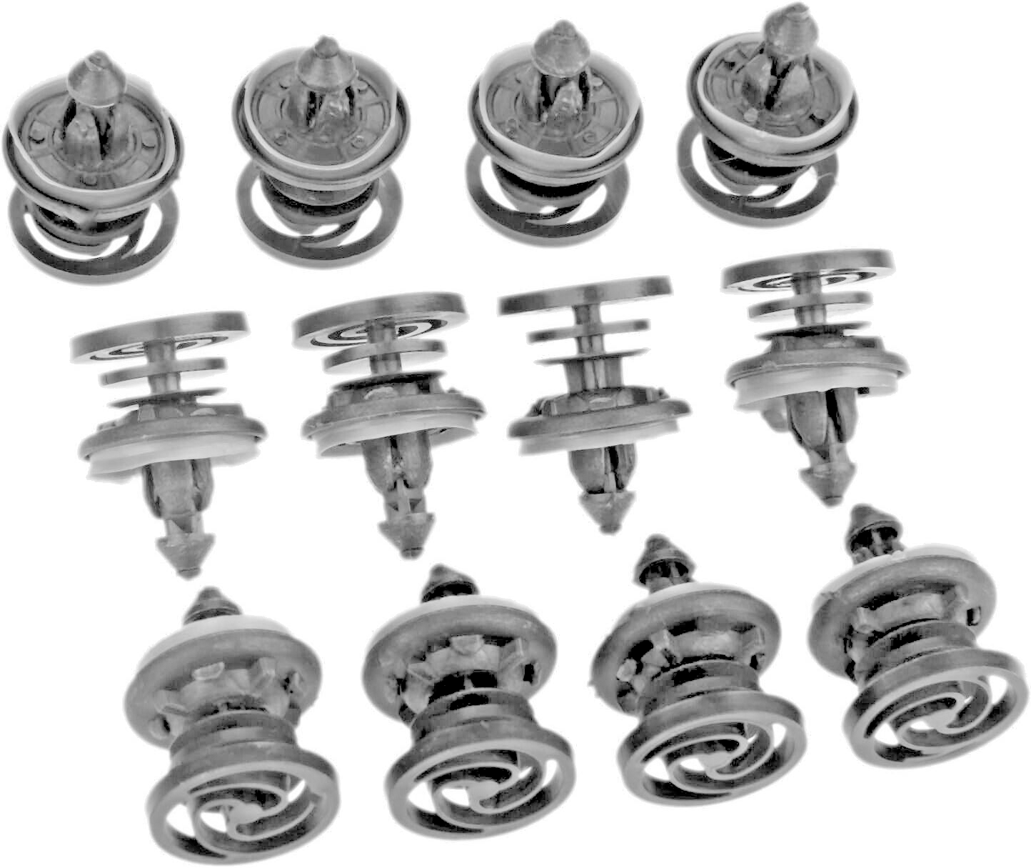 VW Interior Door Card Trim Panel Fastener Clips Sprung Head, x10 Pcs5