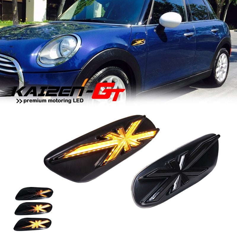 LED Dynamic Side Repeater Amber Indicators MINI F56 2014 Onwards F Series1