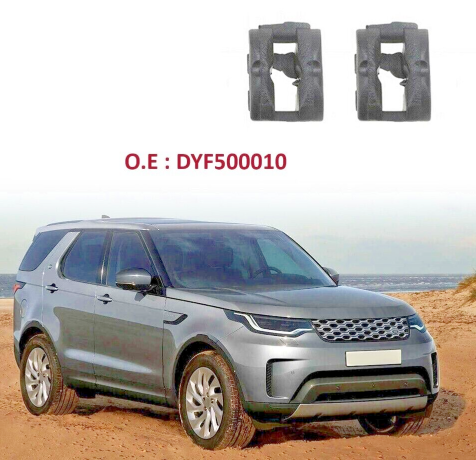 Land Range Rover Bumper Tow Cover Twist Bolt & Receiver x4 Sets DYR & DYF 5000108