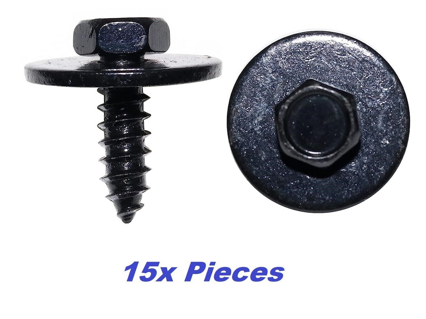BMW Under-tray Wheel Arch Bumper Mounting Hex Screw with Washer 07147129160 15pc0