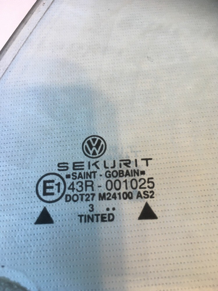 Cabriolet Window Glass Right Side Rear Quarter Light For VW GOLF MK3 Cab1