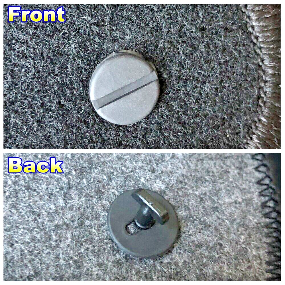 MINI Floor Mat Carpet Twist Clips x5 Compatible with R50,R52,R53 2001-0819