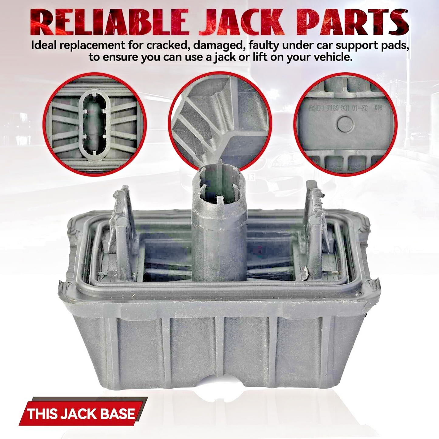 Jacking Point Mount Cover MINI CLUBMAN & COUNTRYMAN OE 5171723719510