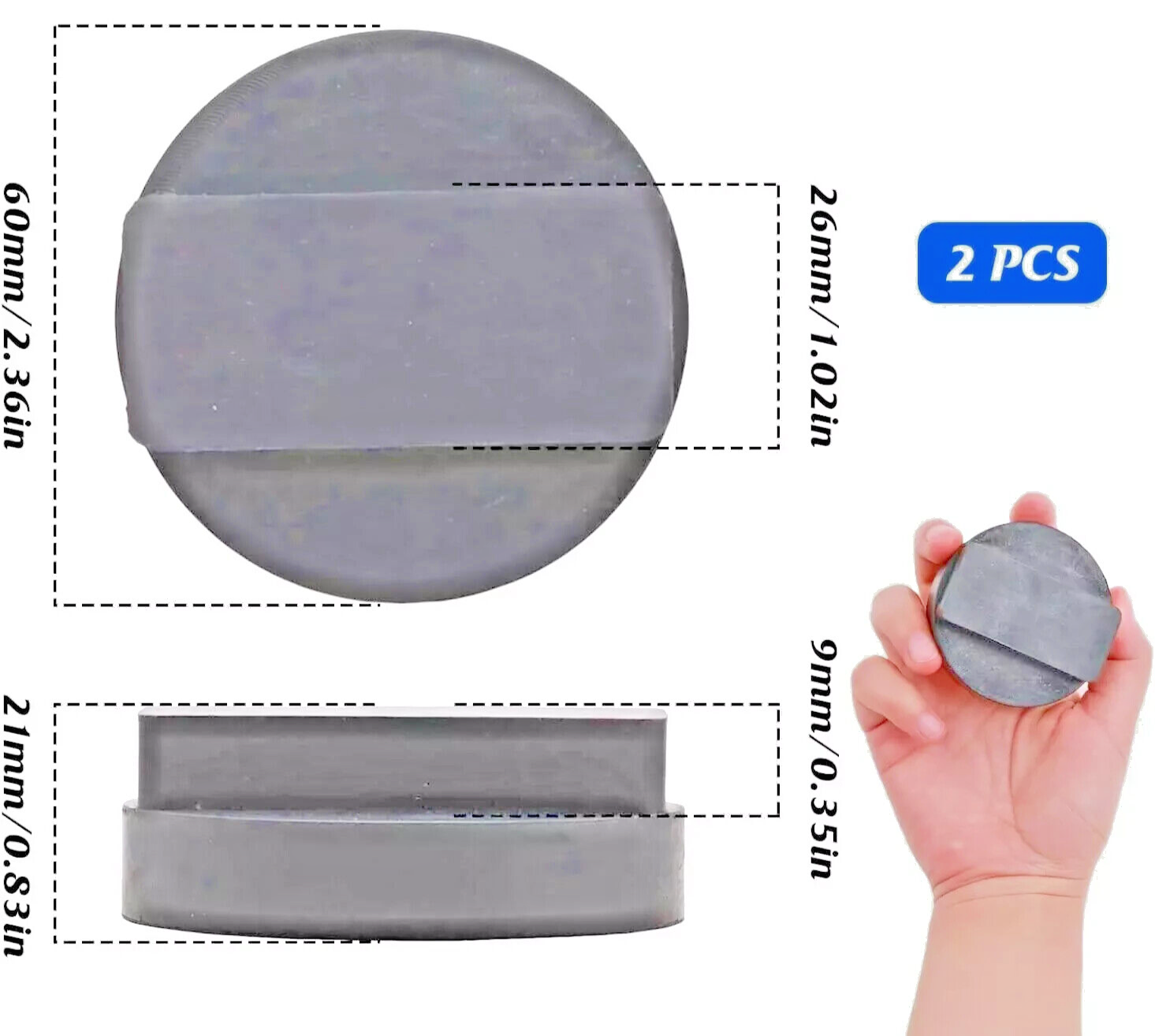 MINI Rubber Jacking Jack Pad Lift Adaptor Fit's R50 R53 R56 R60 R55 F54 F56 F605