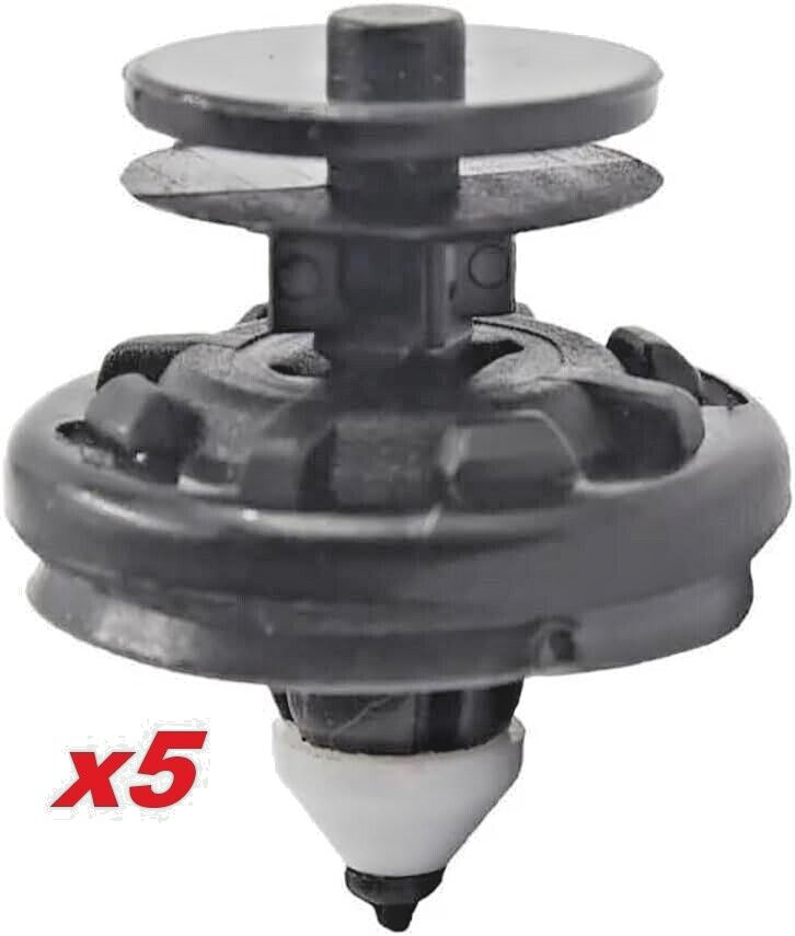 AUDI Door Card Panel Interior Trim Clips #6Q0868243 Qty x5 A4 A5 A8 TT Q5 R80