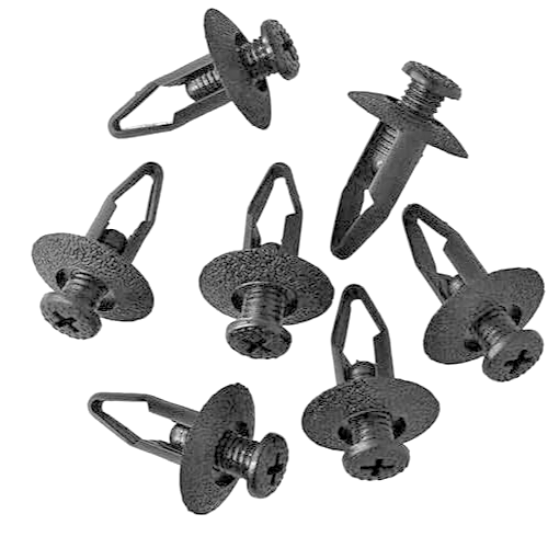 Mitsubishi Trim Clip Bumper Fitting Retainer Fastener Screw Rivet MB406894 - 5pc8