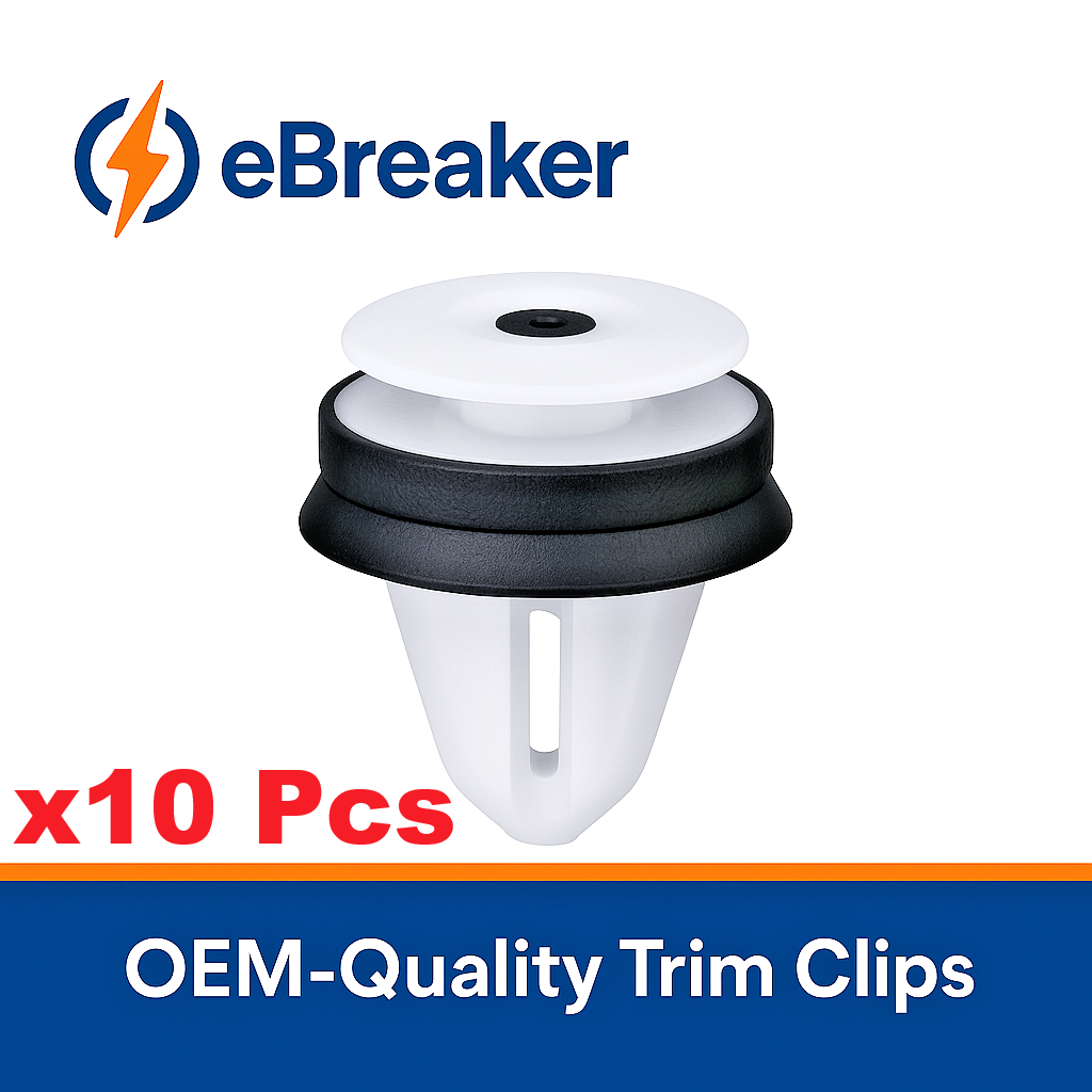 Trim Panel Fastener Clip & Rubber Seal Land Rover Interior & Exterior Use - 10pc0