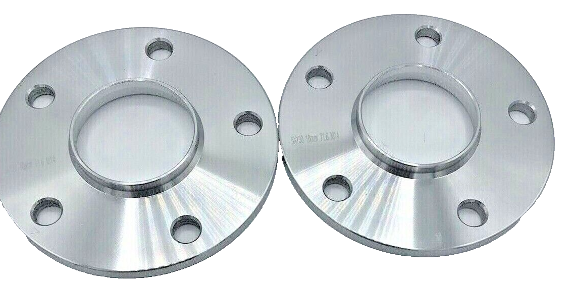 12mm Porsche Wheel Spacers Set Of 4 in Silver 5x130 PSR9Line2