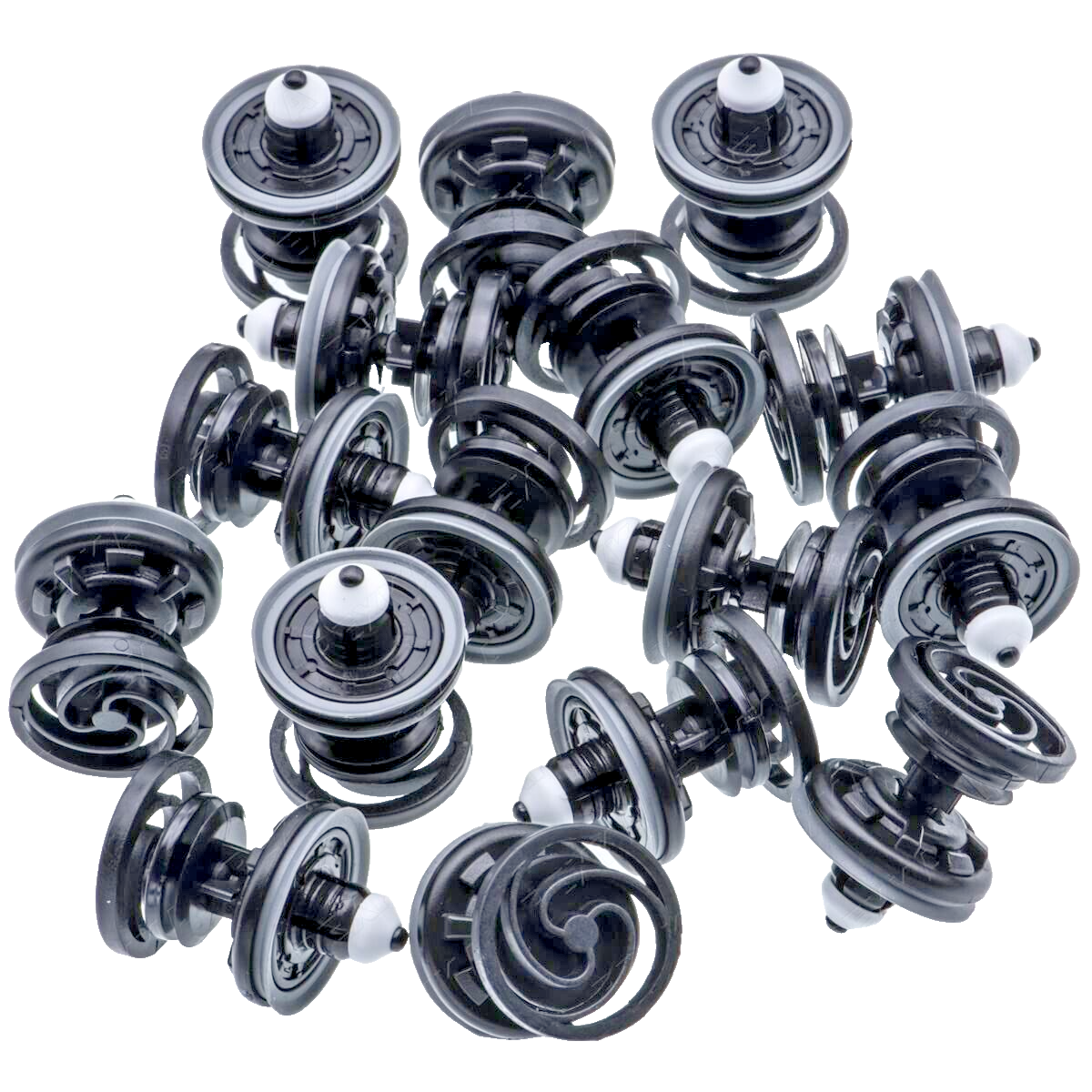 VW Interior Door Card Trim Panel Fastener Clips Sprung Head, x10 Pcs18