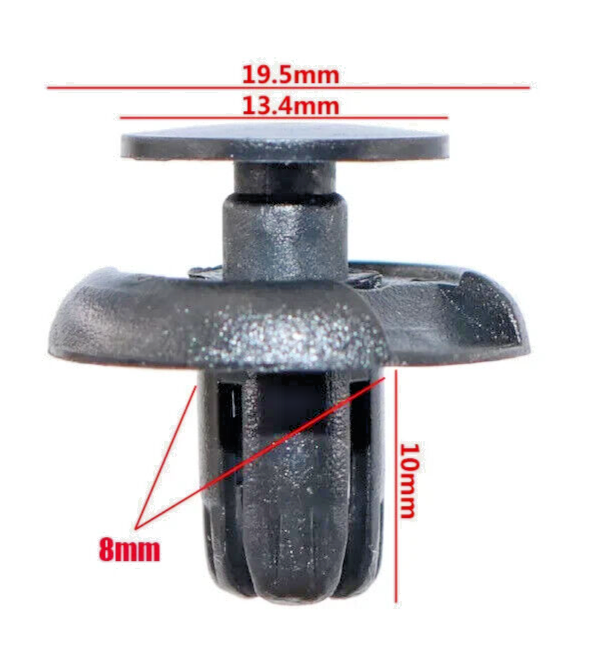 Bumper Arch & Trim Fastener Clips fit Ford Mondeo Fiesta Focus Transit C-Max 151