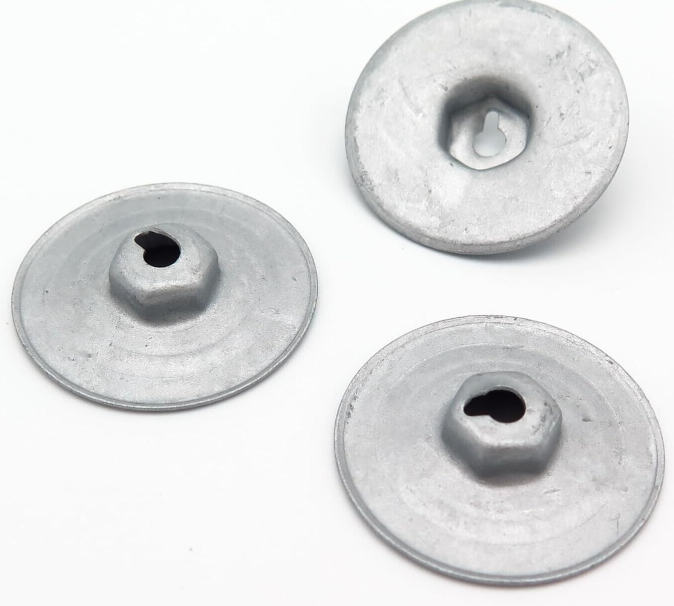 BMW Hex Head Heat Shield Press Stud Metal Washer 30mm Flange 07146949380 QTY x514