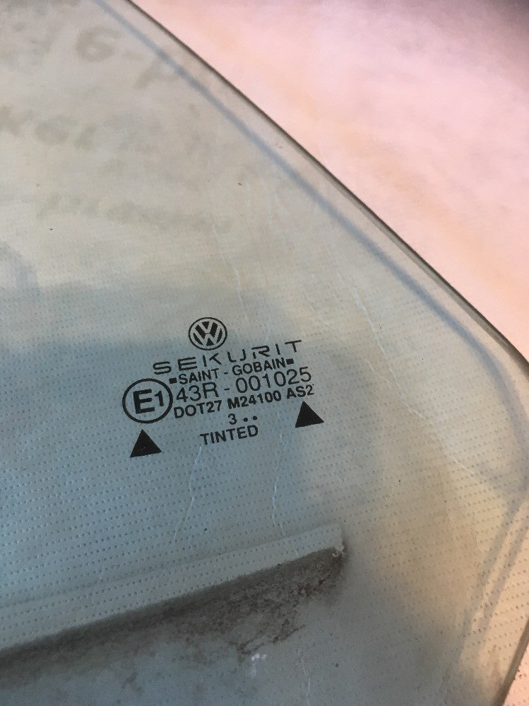 Cabriolet Window Glass Left Side Rear Quarter Light for VW GOLF MK3 Cab1