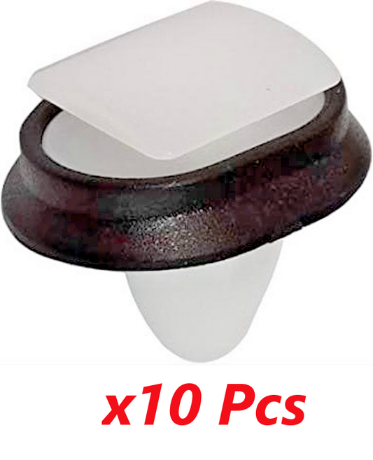 PEUGEOT Exterior Side Trim Clip x10 Pcs Peugeot 865543 Boxer & Bipper0