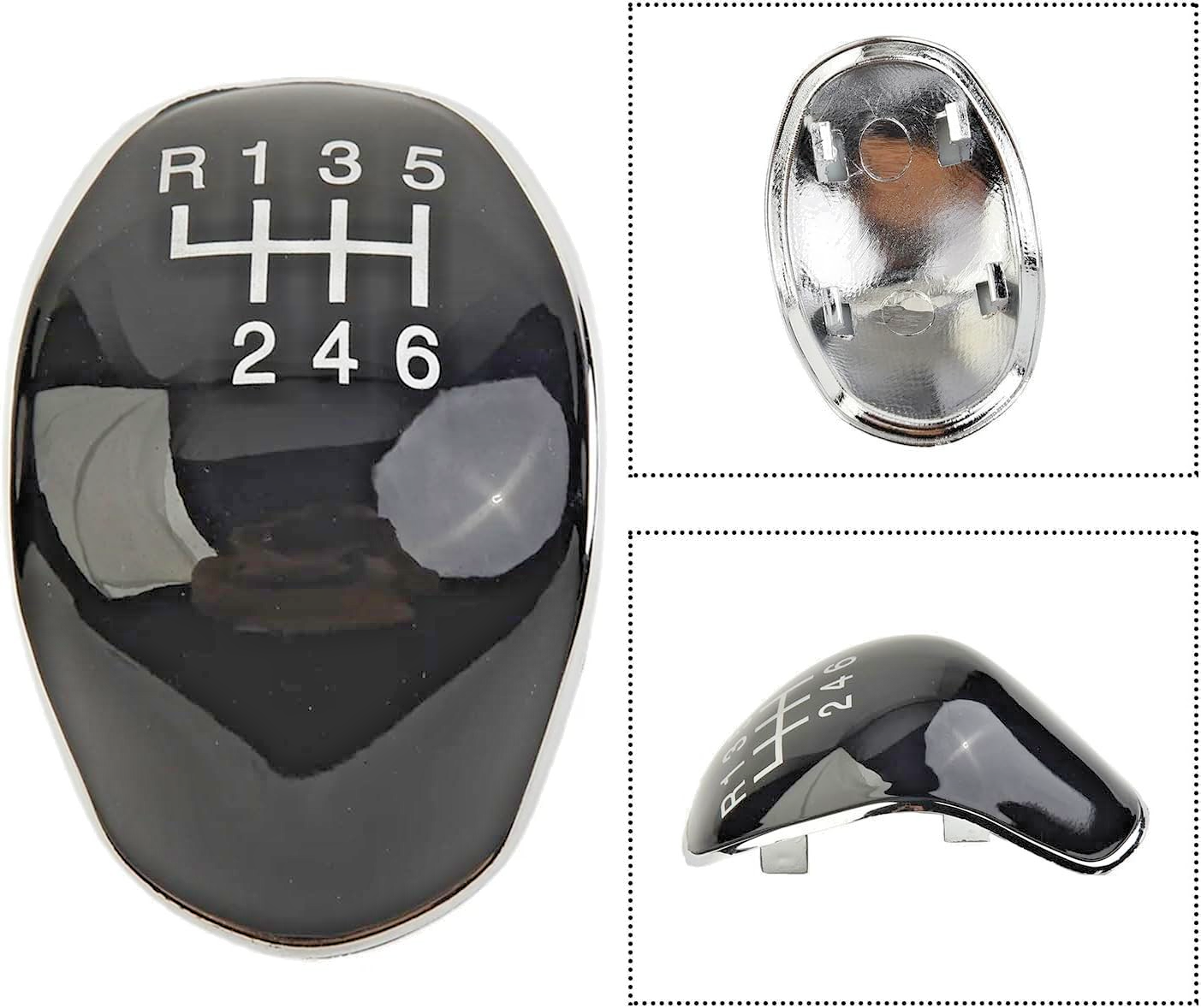 6 Speed Manual Gear Stick Shift Knob Cap # Ford Transit Custom Focus Kuga Mondeo10