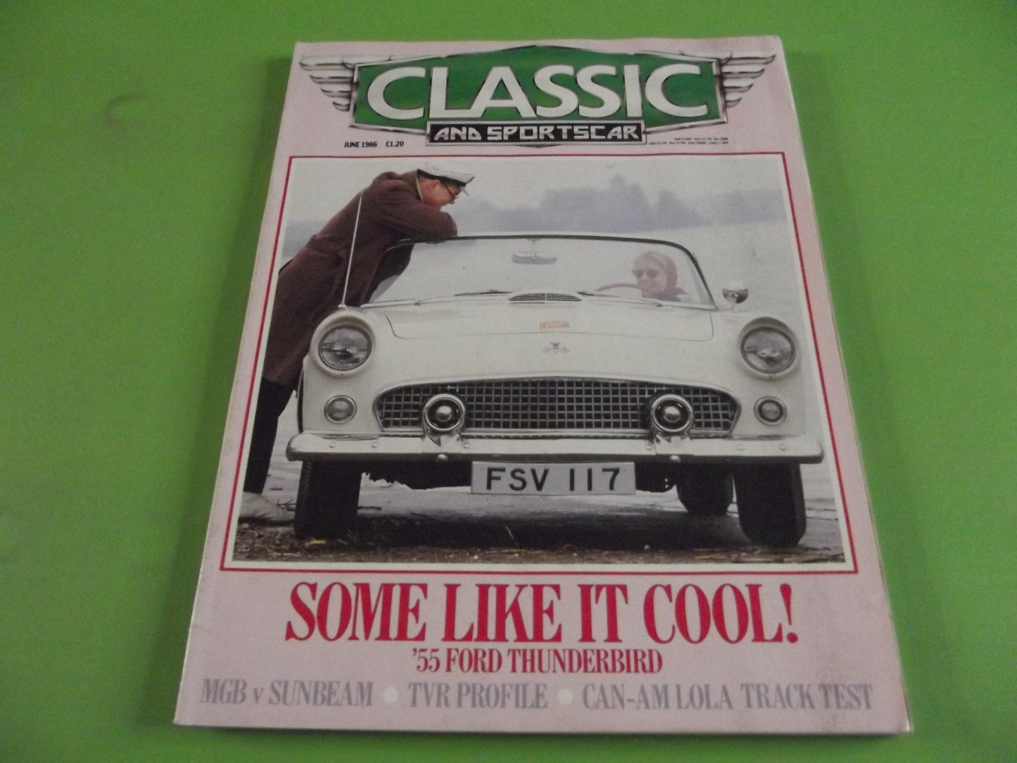 CLASSIC AND SPORTSCAR MAGAZINE JUNE 1986 #c10
