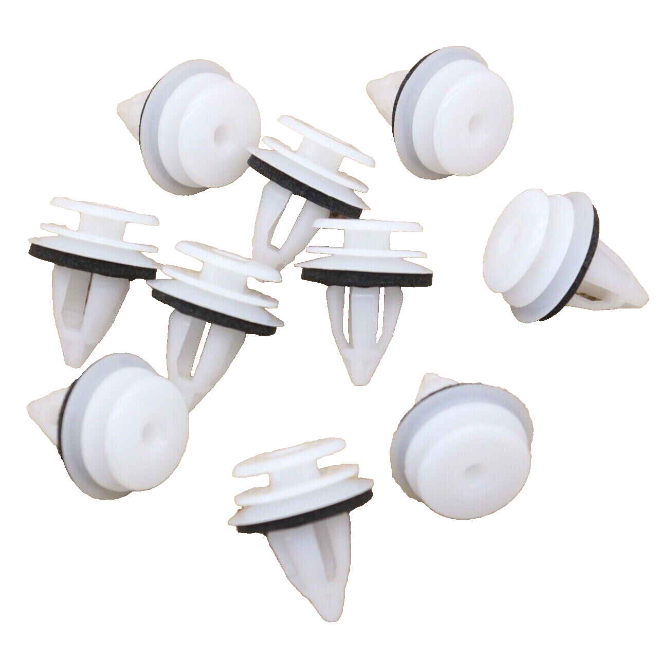 BMW Interior Trim Panel Insulated Fixing Clips White Fits - 1 2 3 4 5 6 7 Series16