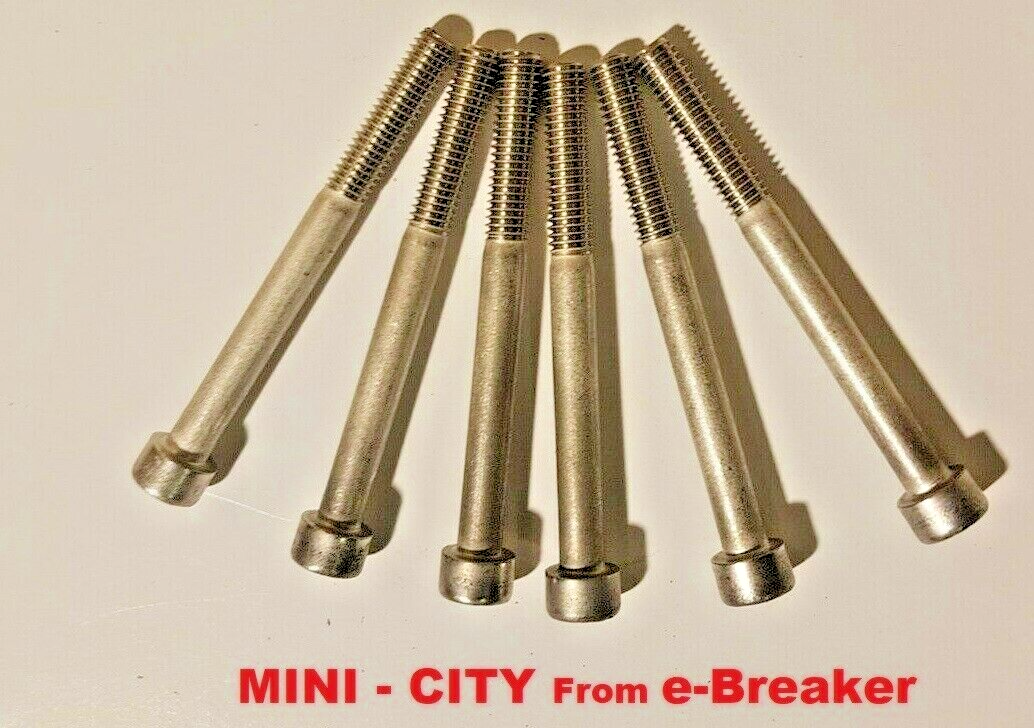 6x MINI Wing Mirror Fitting Bolts Stainless Steel For R50 R52 R531