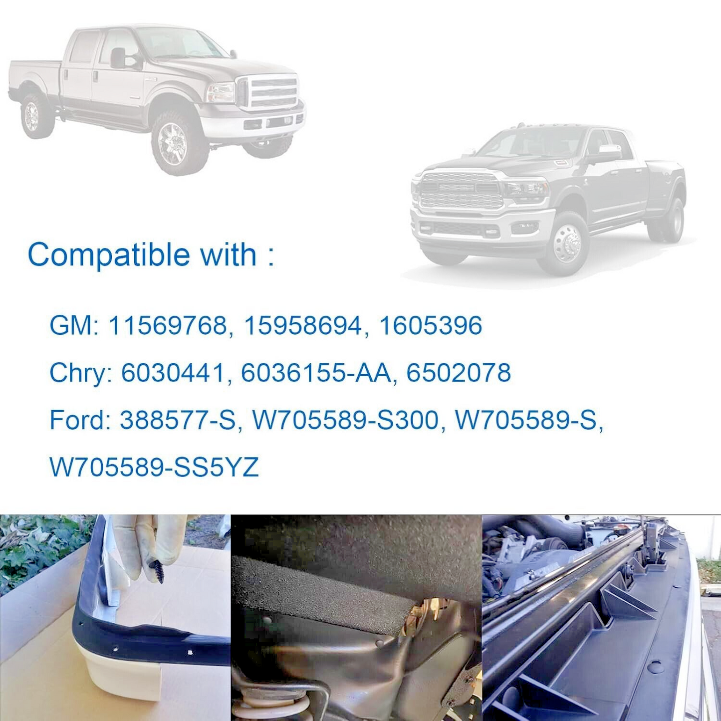 PEUGEOT Fir Tree Trim Fastener Clip 7mm 18mm Head 10pcs 407 508 Partner J521