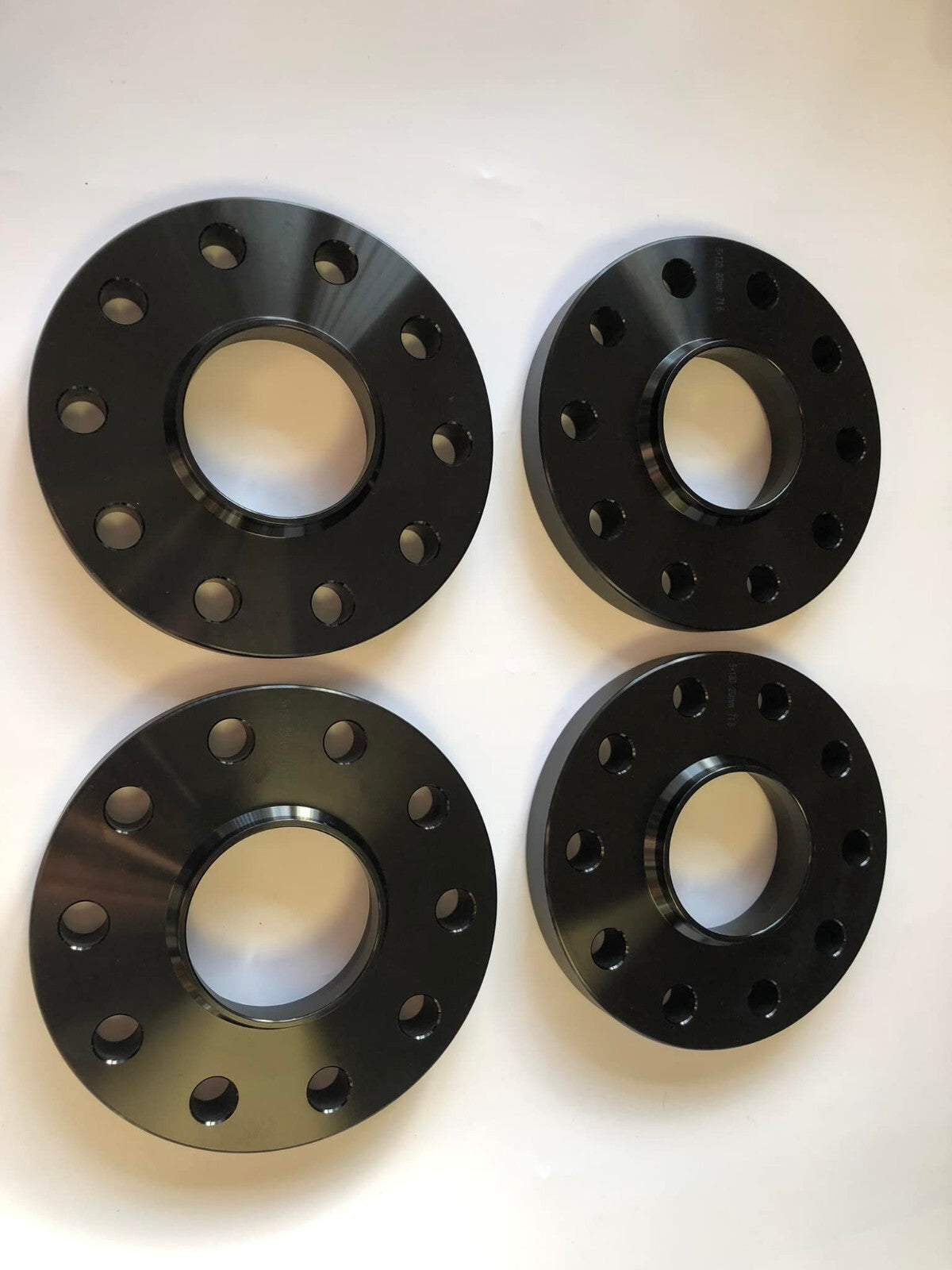 Porsche Wheel Spacers 20mm Set Of 4 in Black 5x130 PSR9Line3