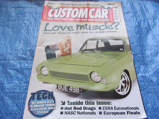 CUSTOM CAR MAGAZINE NOVEMBER 2009 / CORSAIR COUPE CHEVEROLET T BUCKET ROD #bk10