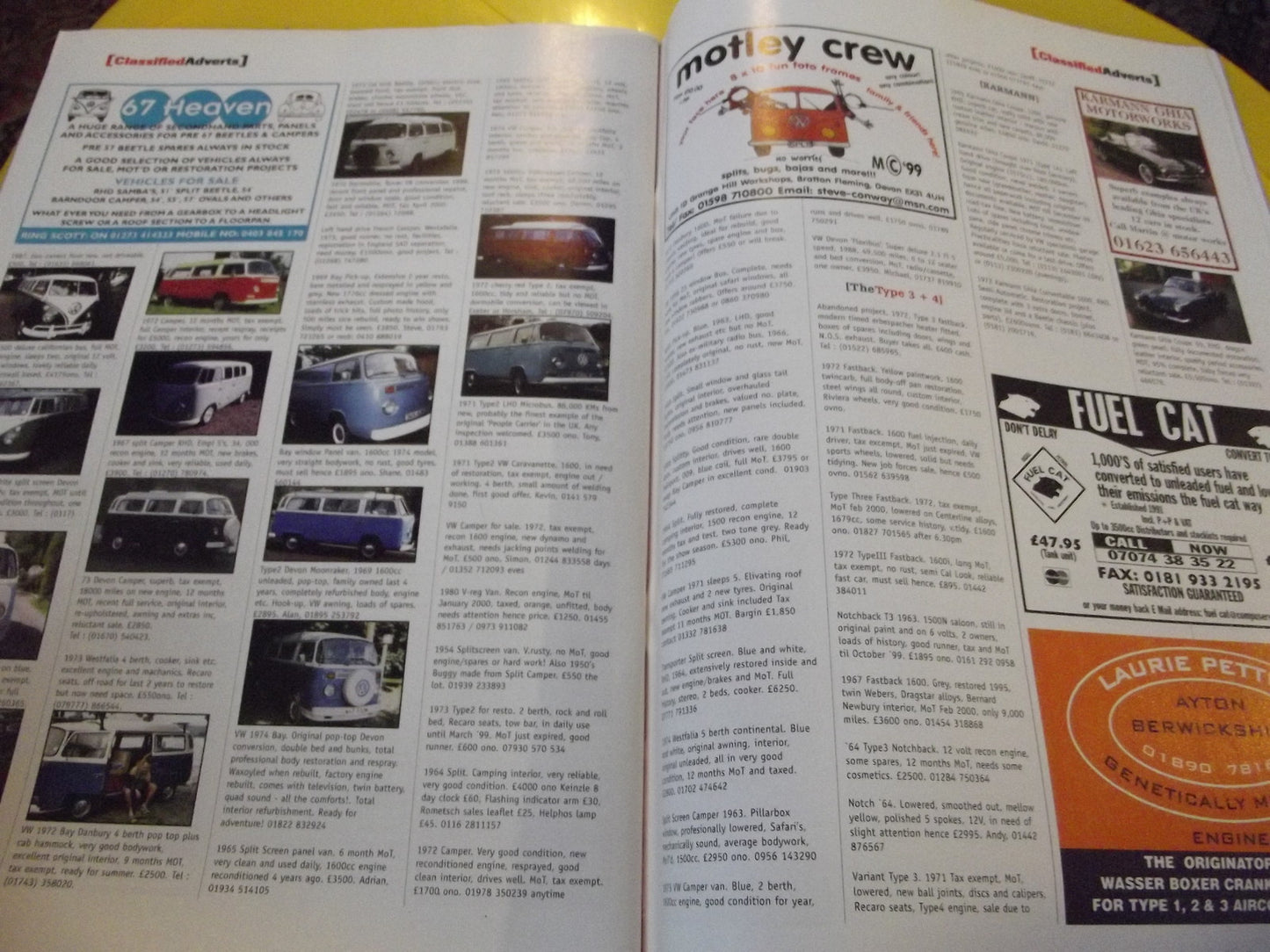 TOTAL VW MAGAZINE AUGUST 1999  #c37