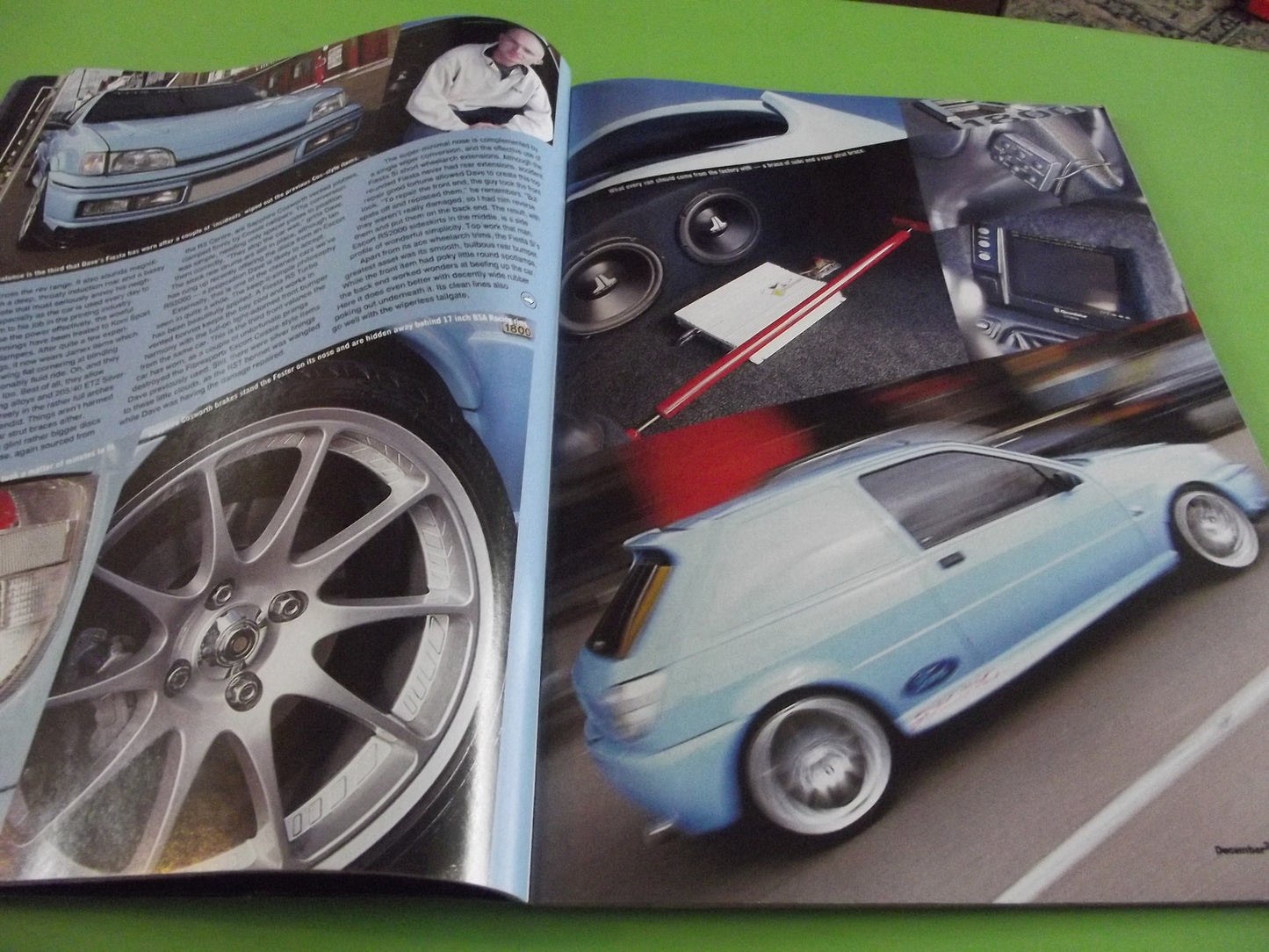 FAST FORD MAGAZINE DECEMBER 2001 #C52