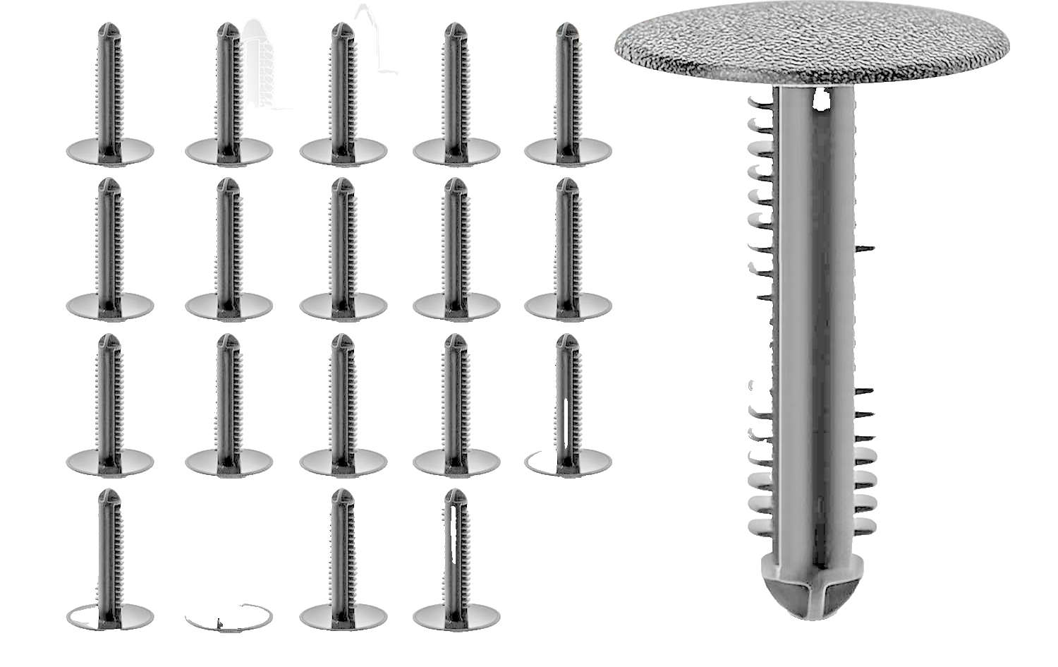 Nissan Long Stemmed Fir Tree Clip Interior Lining Boot Trim Panels 0155305891 x513
